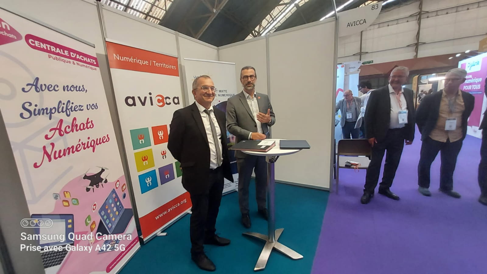 Signature de la convention de partenariat avec Manche Numérique – Dijon – 17 septembre 2025