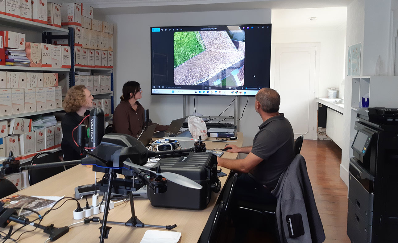 Captation de données photogrammétriques